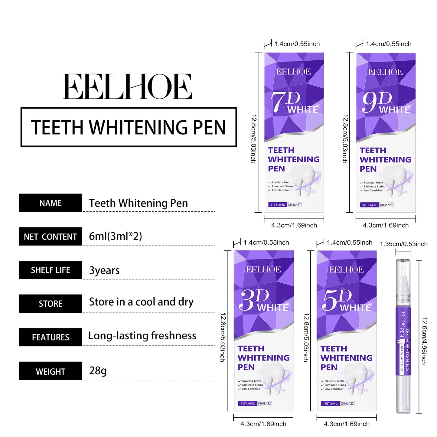 Teeth Whitening Gel - Instant White Touch-Up