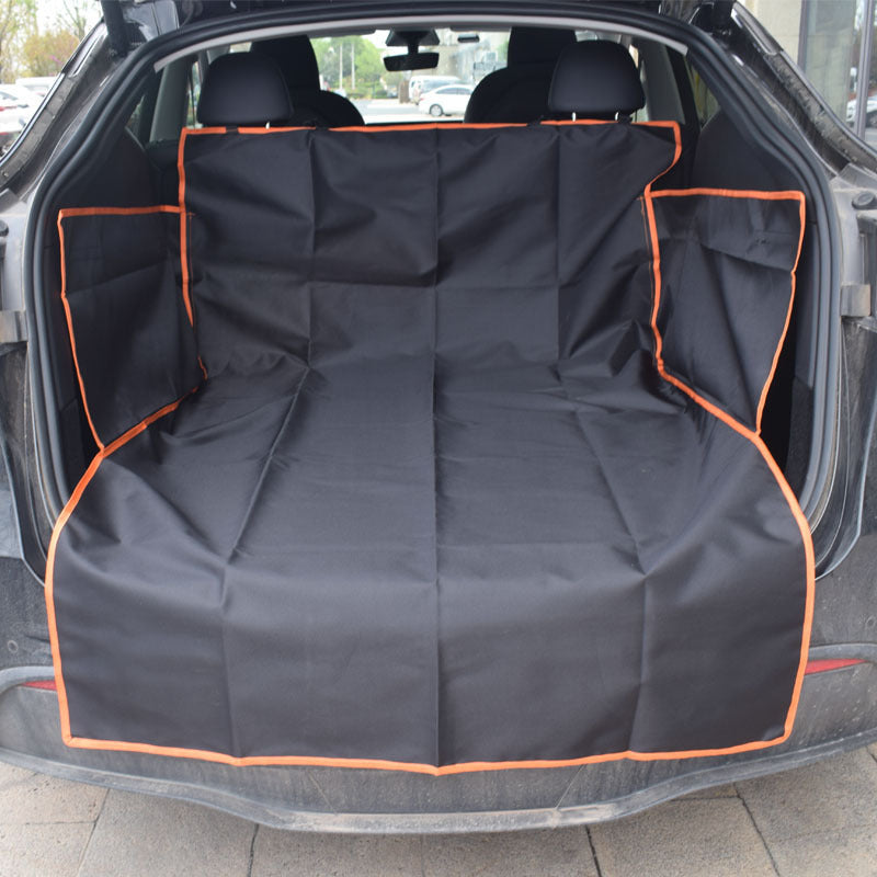 Rear trunk cover for pets