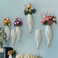 Modern Creative Wall Ceramic Goldfish Vase Restaurant Mural Wall Hanging Three-Dimensional Wall Decoration