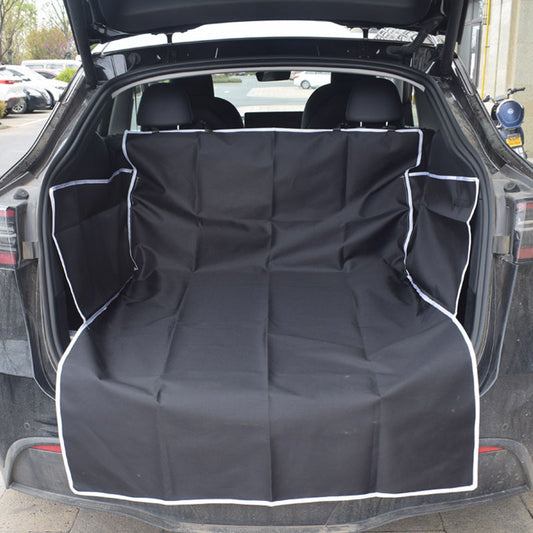 Rear trunk cover for pets