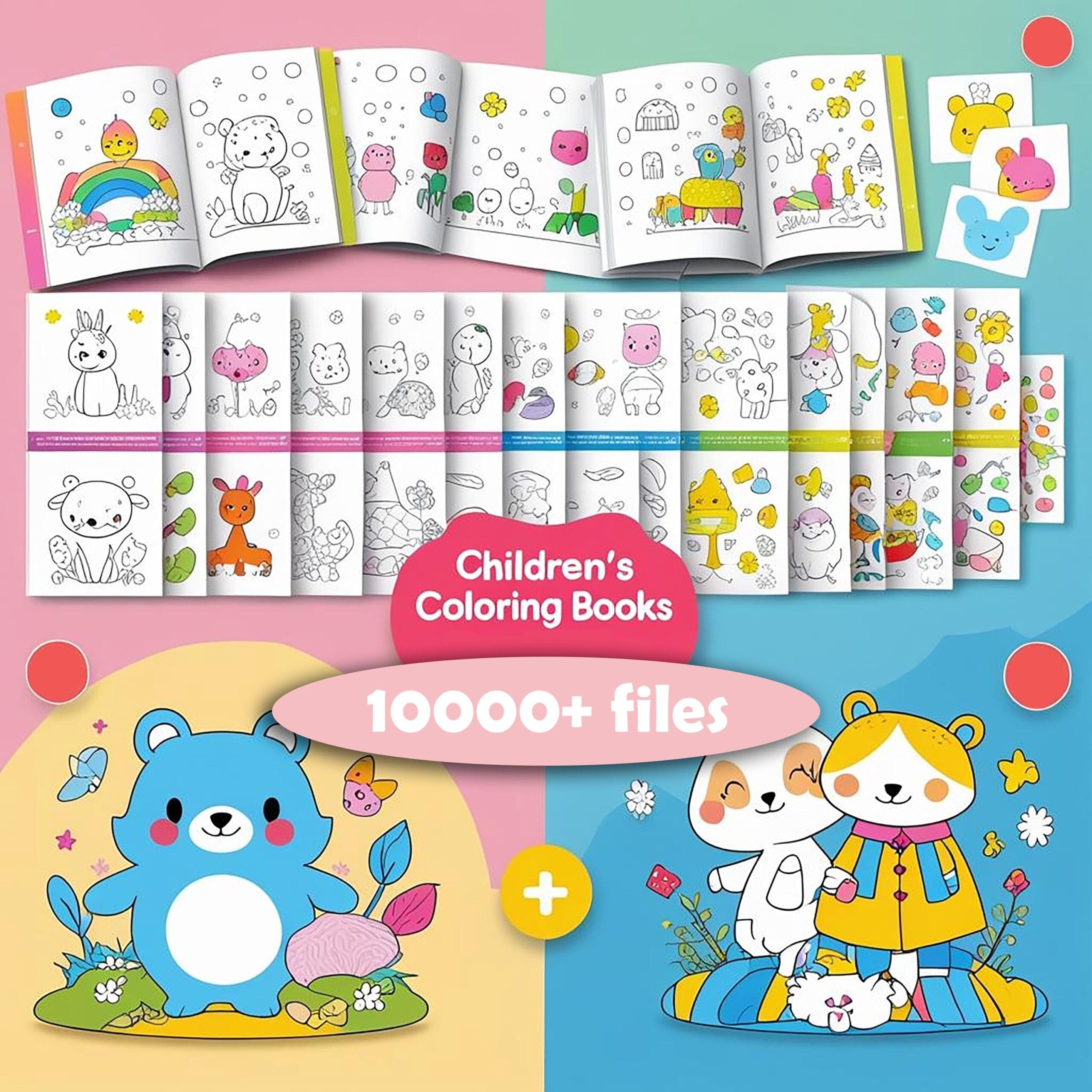 Kids Coloring Pages Bundle